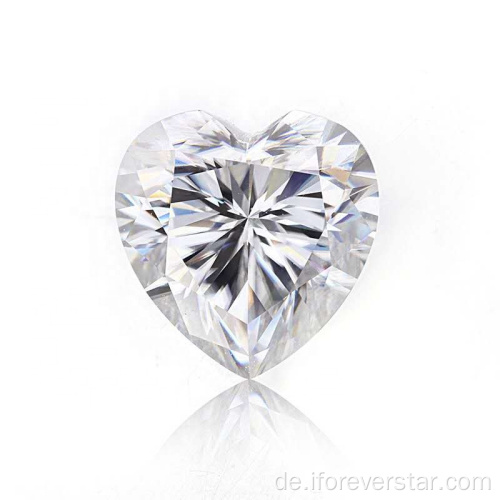 Def Ex-VG Gra 1Carat Loose Heart Moissanit Diamant